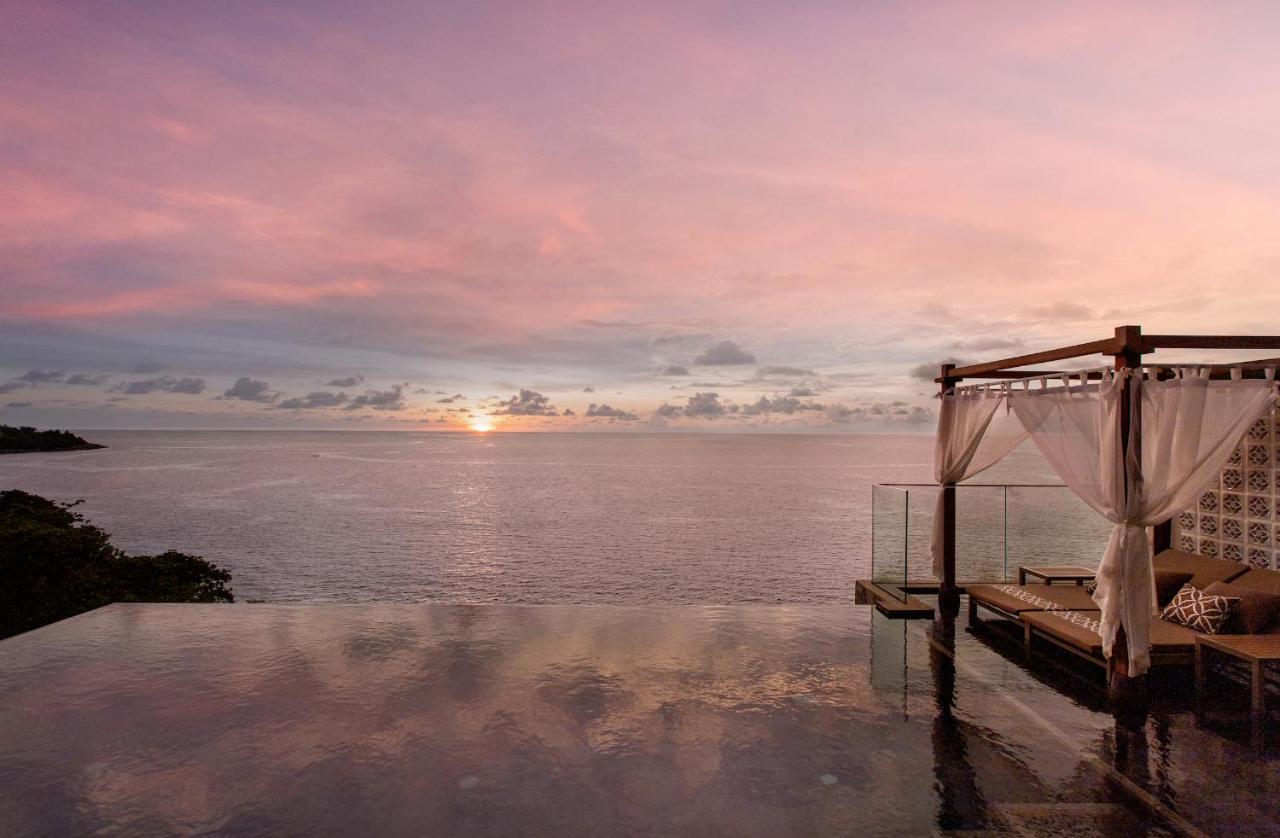 The Shore At Katathani - Adult Only - Sha Extra Plus Praia de Kata Exterior foto Sunset at the resort